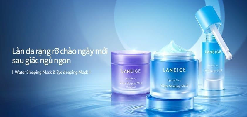 So sánh Mặt nạ ngủ Laneige Water Sleeping Mask phiên bản Gốc và Lavender