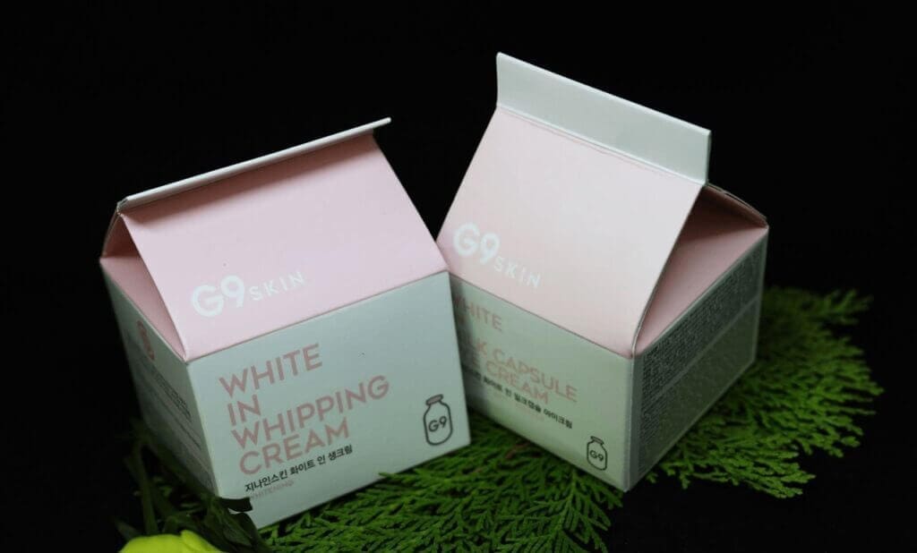 Review kem dưỡng trắng G9Skin white in whipping cream