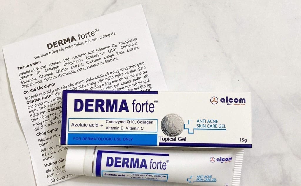 Derma Forte dùng chung với Niacinamide được không ?