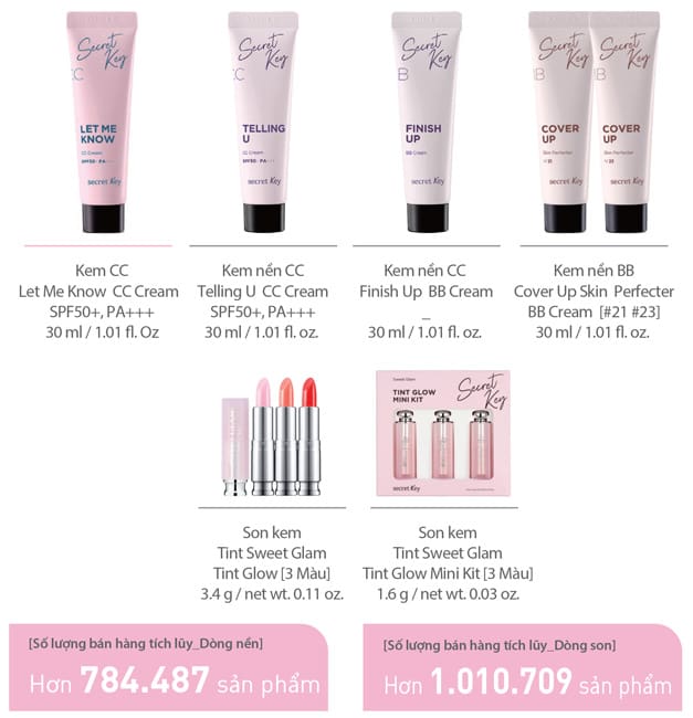 Base Make Up Line Secretkey