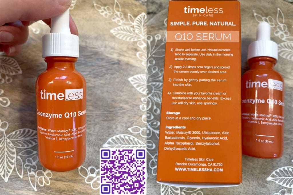 Open Timeless Skin Care Coenzyme Q10 Serum